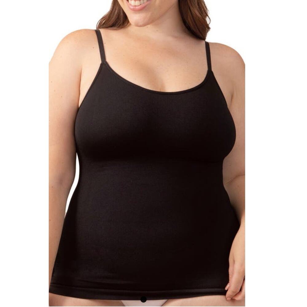 Shapermint Essentials All Day Every Day Scoop Neck Camisole Black Size SMALL